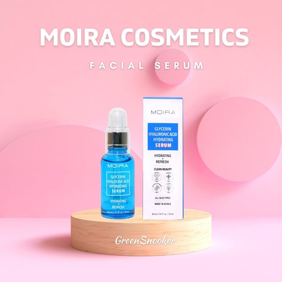 MOIRA Skincare Moira Facial Serum Glycerin Hyaluronic Acid